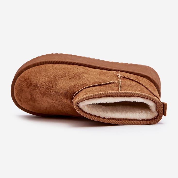 Botas de Nieve de Mujer con Suela Gruesa Camel Caliksa marrón 2 Botas de Nieve de Mujer con Suela Gruesa Camel Caliksa marrón 2