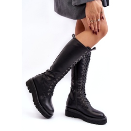 Botas por encima de la rodilla con aislamiento para mujer, Lliclies negros 2 Botas por encima de la rodilla con aislamiento para mujer, Lliclies negros 2