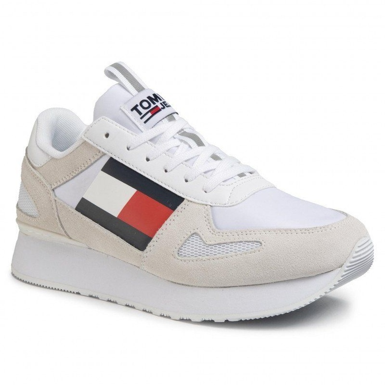Tommy Hilfiger Zapatillas Tommy Jeans Runner M EM0EM00410-YBS blanco 1