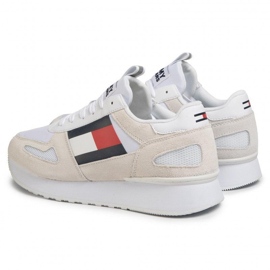 Tommy Hilfiger Zapatillas Tommy Jeans Runner M EM0EM00410-YBS blanco 2