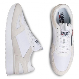 Tommy Hilfiger Zapatillas Tommy Jeans Runner M EM0EM00410-YBS blanco 3