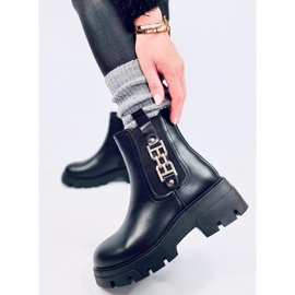 Botas Chelsea de mujer Vida Negro 4
