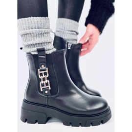 Botas Chelsea de mujer Vida Negro 5