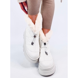 Tavaris Botas de nieve blancas con pelo. blanco 1