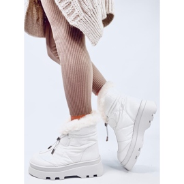 Tavaris Botas de nieve blancas con pelo. blanco 2