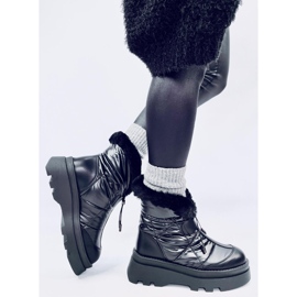 Botas de nieve Tavaris negras con pelo. negro 3
