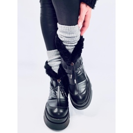 Botas de nieve Tavaris negras con pelo. negro 2