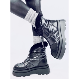Botas de nieve Tavaris negras con pelo. negro 5