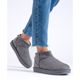 Botas de nieve de mujer Shelovet grises 1