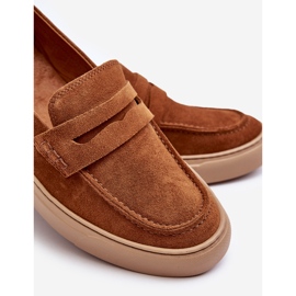Zazoo 1574 Mocasines Hombre Ante, Marrón 4