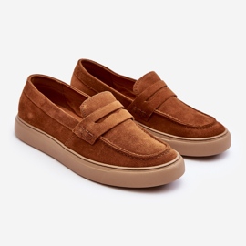 Zazoo 1574 Mocasines Hombre Ante, Marrón 5
