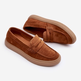 Zazoo 1574 Mocasines Hombre Ante, Marrón 1