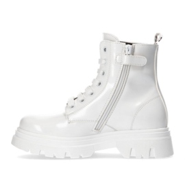 Tommy Hilfiger Botín Lacu Up Mujer T4A5-33039-1453100-100 blanco 2