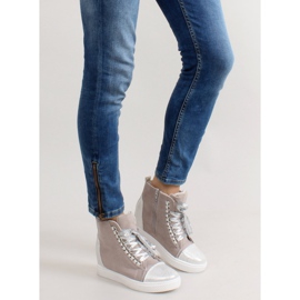 Deportivas con cadenas R72 Gris3 / Plata 5
