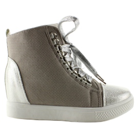 Deportivas con cadenas R72 Gris3 / Plata 6