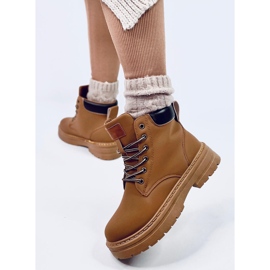 Botas de madera de mujer Kellers Coffee marrón 4