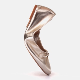 Marco Shoes bailarinas passo dorado 3