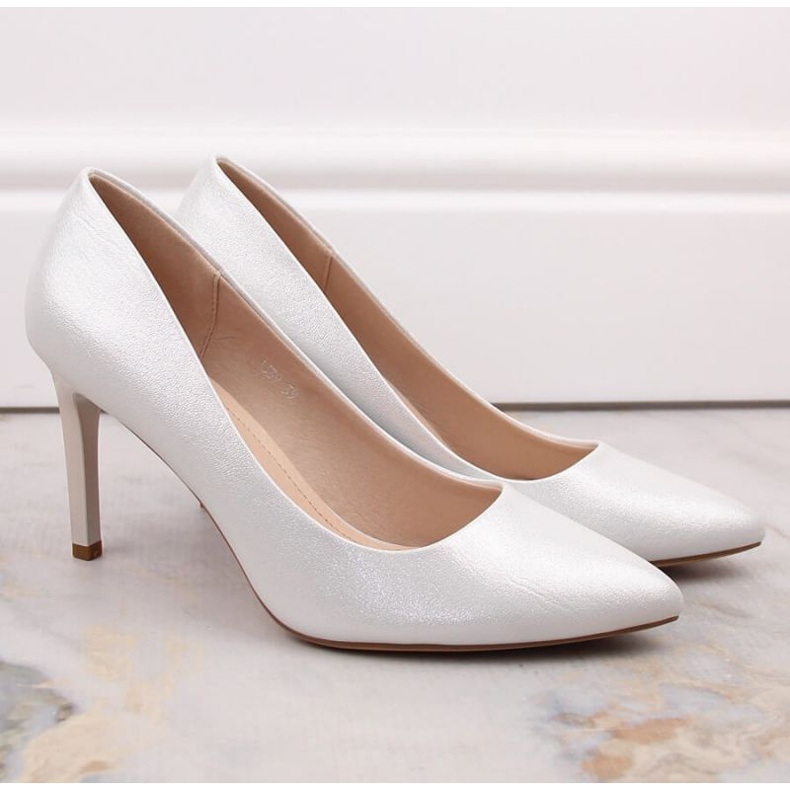 Sergio Leone W SK428A tacones altos plateados plata 1