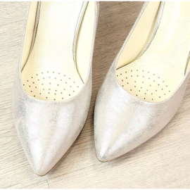 Sergio Leone Tacones Juma W CIT2565K plateados plata 7