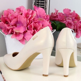 Zapatos de tacón de aguja Sergio Leone W SK3AA beige 6