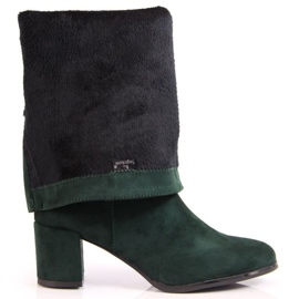 Botas aislantes de tacón Sergio Leone W SK184D, verde 3