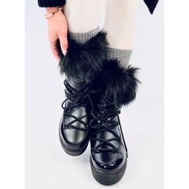 Kendals Botas de nieve de pelo negro 3