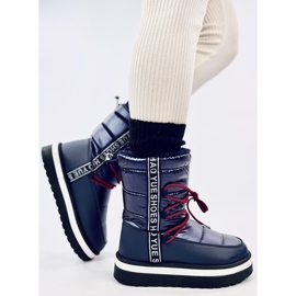 Botas de nieve mujer Archie Navy azul 3