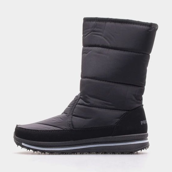 Progress Botas de nieve con aislamiento de luz de mujeres Progreso Progj-21-08 Negro 2
