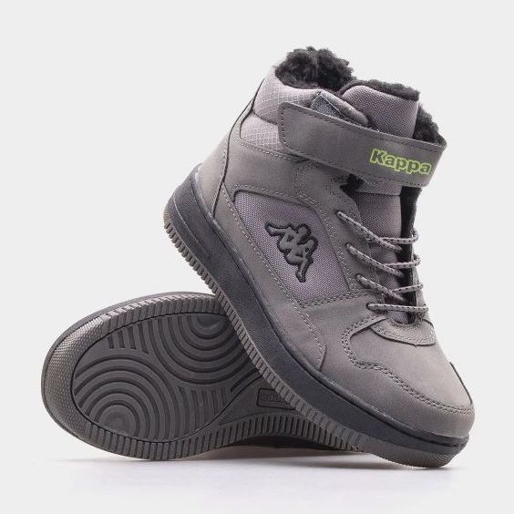 Zapatillas Kappa Shab Fur K Jr 260991K-1611 gris 1