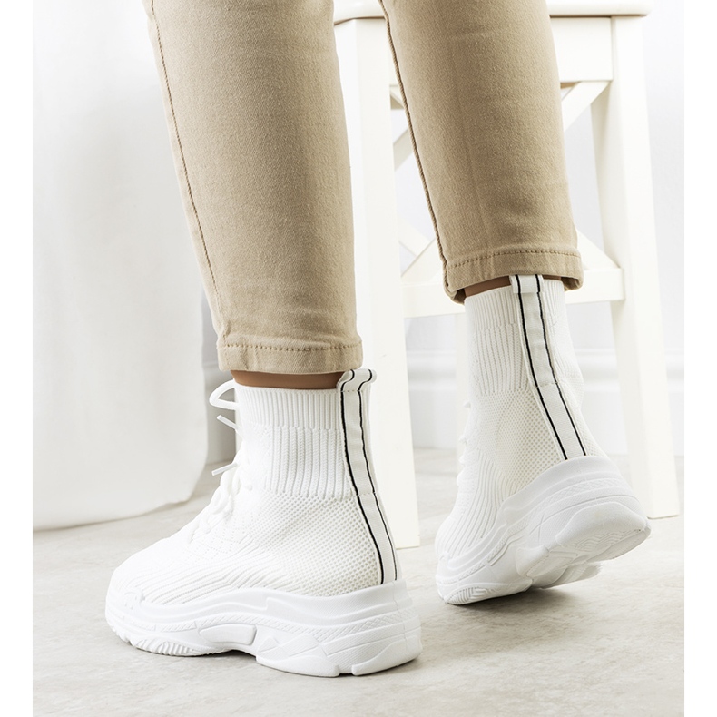 Calcetines blancos de Dowden 1