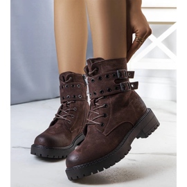 Botas Fallkirk marrón oscuro 1