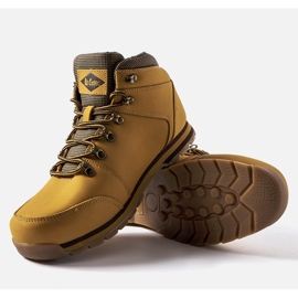 Zapatos de piel marrón Lee Cooper LCJ-20-01-012 2