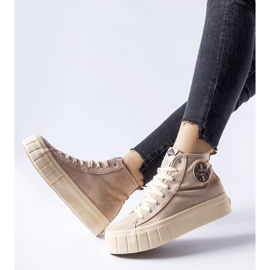 Zapatillas beige Lee Cooper LCJ-22-31-1434L 1