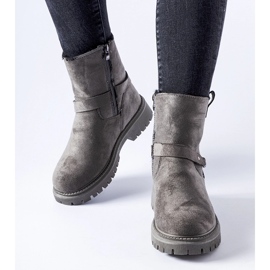 Botines grises con aislamiento y cadena Sedico 2