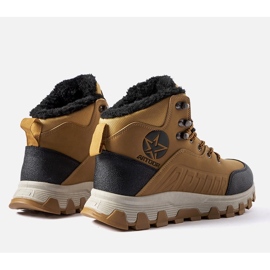 Zapatos de trekking de hombre con aislamiento marrón de Nurra 2