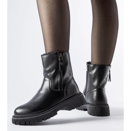 Botas aislantes negras con dos cremalleras Papig negro 1 Botas aislantes negras con dos cremalleras Papig negro 1