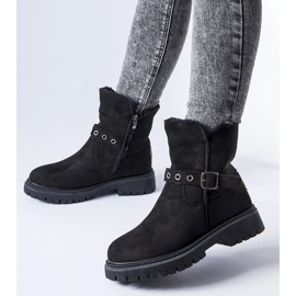 Botines Gibsonia negros con aislamiento 3