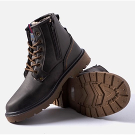 Botas de hombre con aislamiento marrón Telti 2