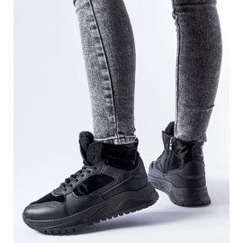 Zapatillas Malles altas con aislamiento negras negro 1