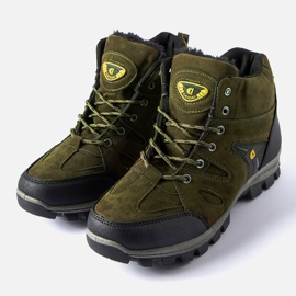 Botas aislantes verdes estilo trekking Mer. 1