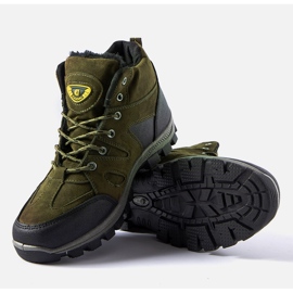 Botas aislantes verdes estilo trekking Mer. 2