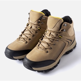Botas aislantes beige estilo trekking Mers 1