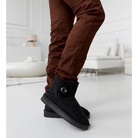 Botas de nieve cortas con aislamiento Snyder negras negro 1