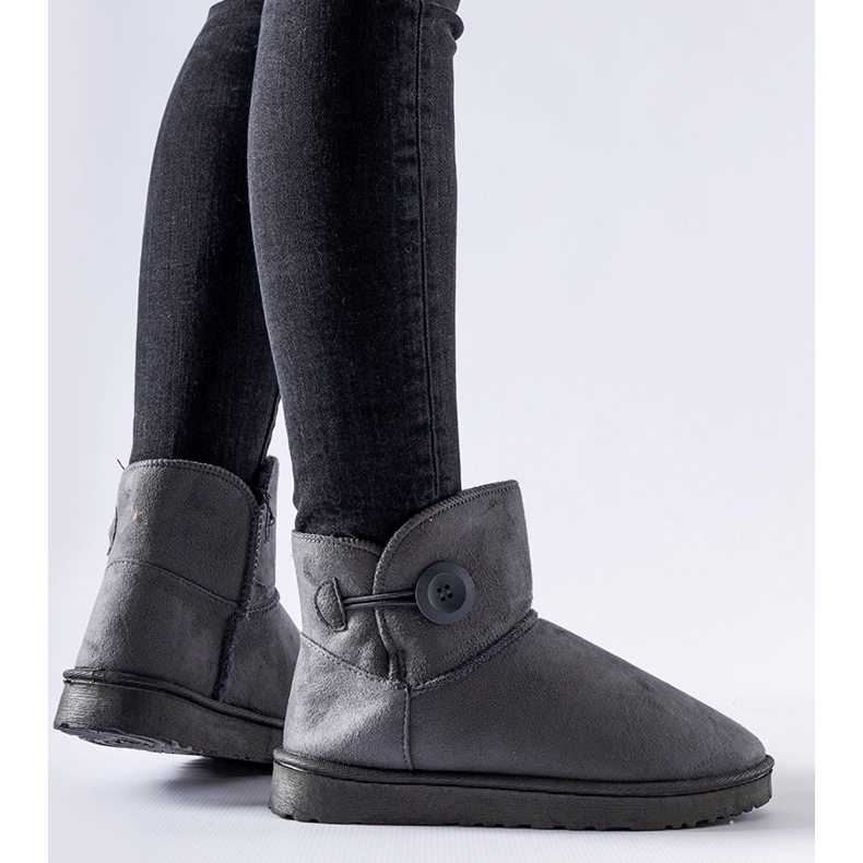 Botas de nieve cortas con aislamiento grises de Snyder 1