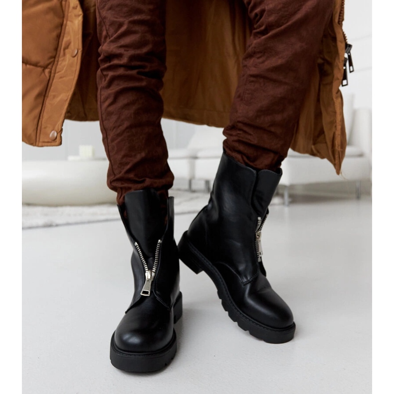 Botines aislantes negros con cremallera Oakdale 2