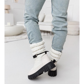 Botas de nieve de mujer con aislamiento beige Pulliam 5