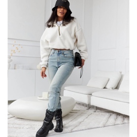 Botas de nieve de mujer con aislamiento negro Pulliam 1