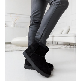 Botas de nieve cortas con aislamiento negro Menaggio 1