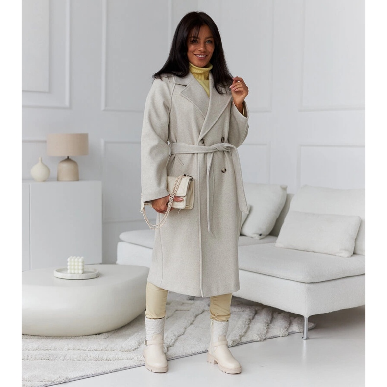 Botines beige con pespuntes Brembo decorativos 1