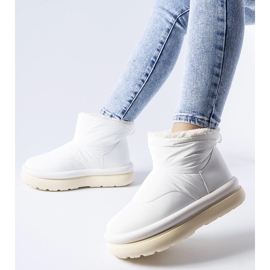 Botas de nieve con aislamiento blanco Linwood 1